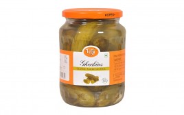Tify Gherkins Classic American Dill  Glass Jar  670 grams
